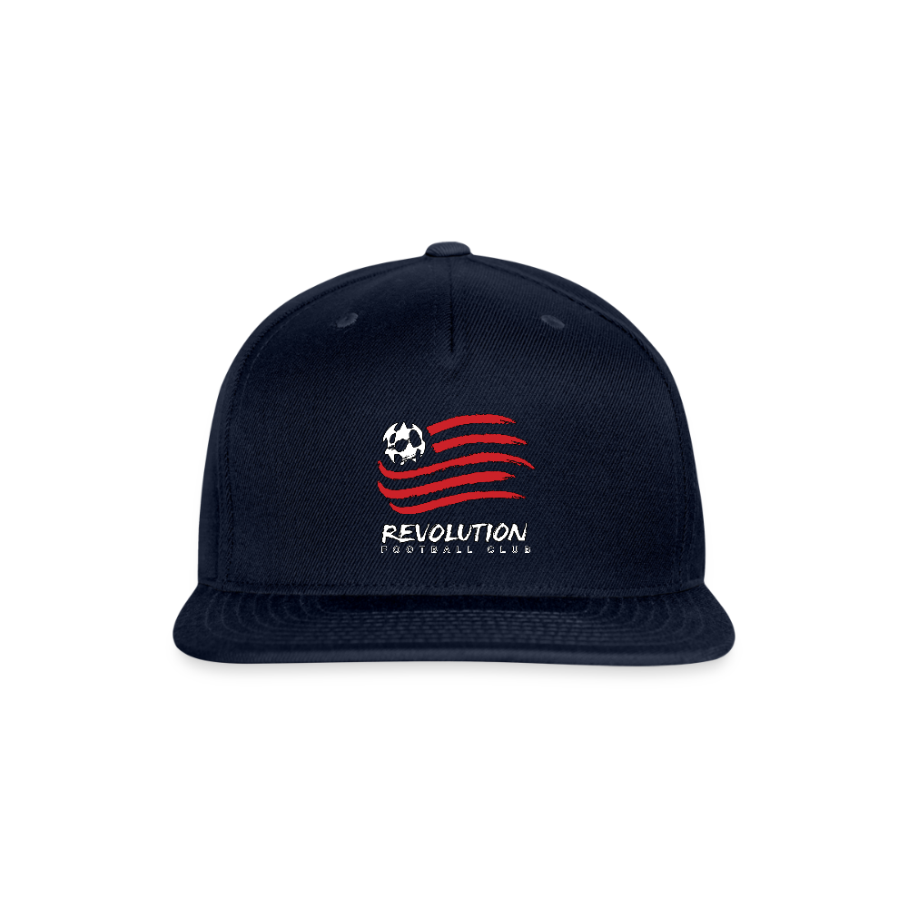 Snapback Baseball Cap - navy