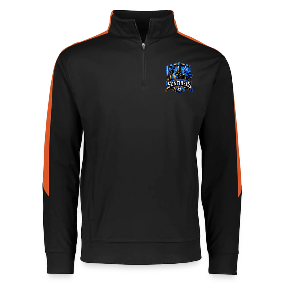 Augusta Sportswear Adult Medalist 2.0 Pullover - black/orange