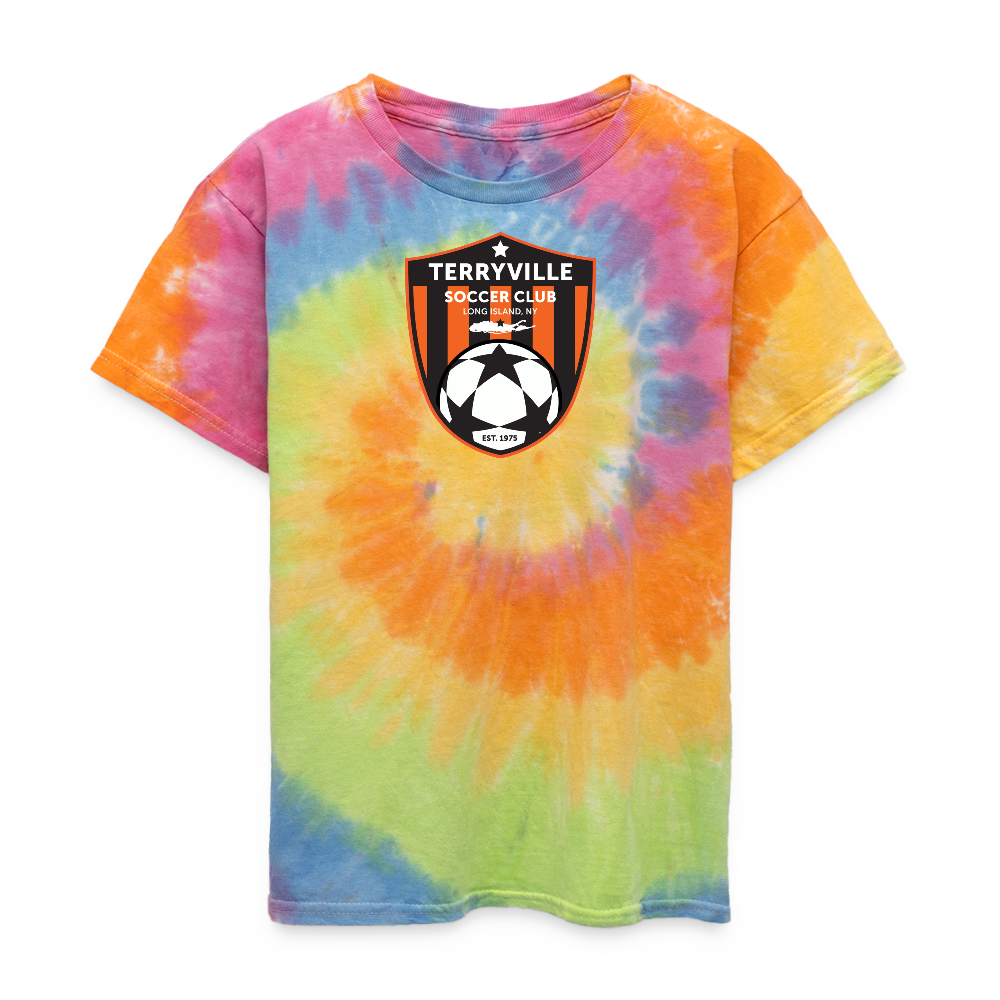 Kid's Tie Dye T-Shirt - rainbow