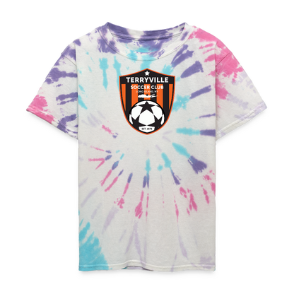Kid's Tie Dye T-Shirt - Pastel Spiral