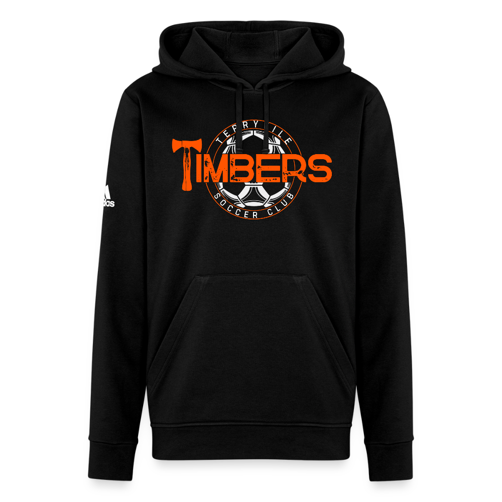 Adidas Unisex Fleece Hoodie - black
