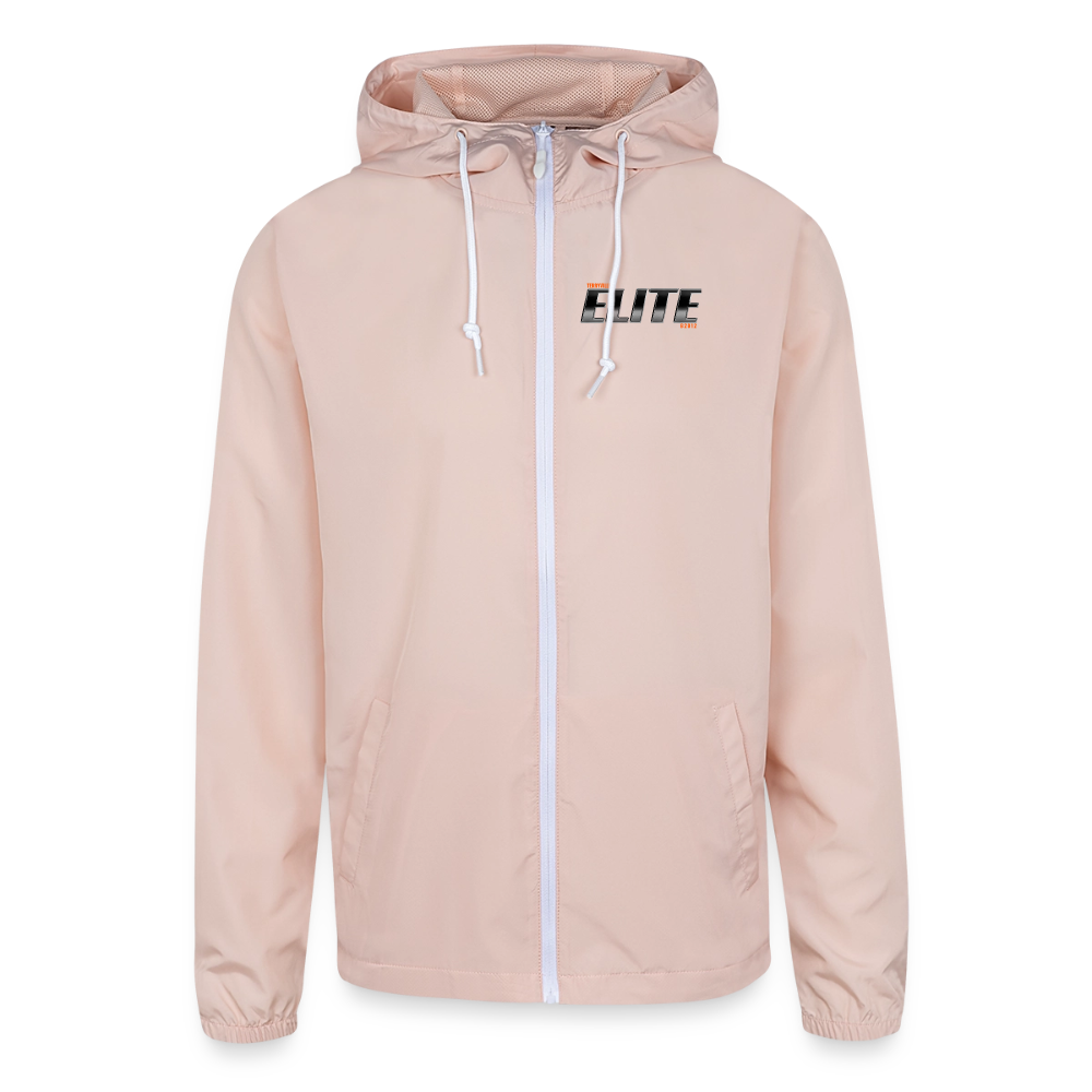 Unisex Lightweight Windbreaker Jacket - blush pink 
