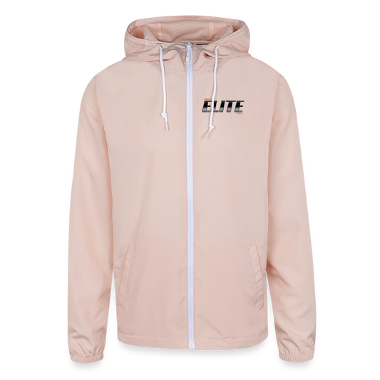 Unisex Lightweight Windbreaker Jacket - blush pink 