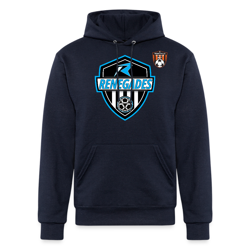 Champion Unisex Powerblend Hoodie - navy