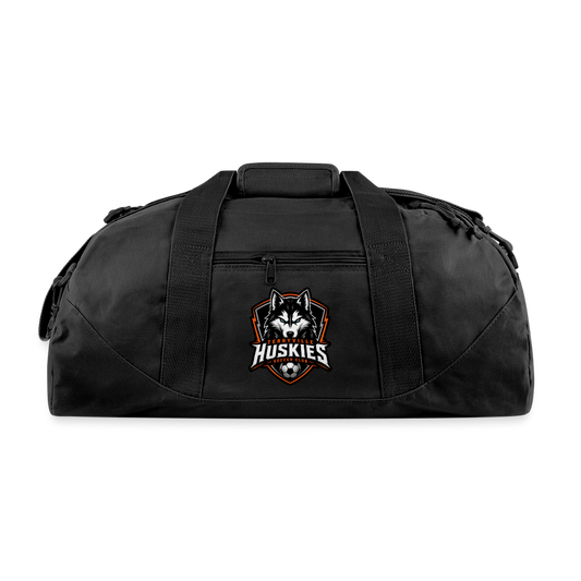 Recycled Duffel Bag - black