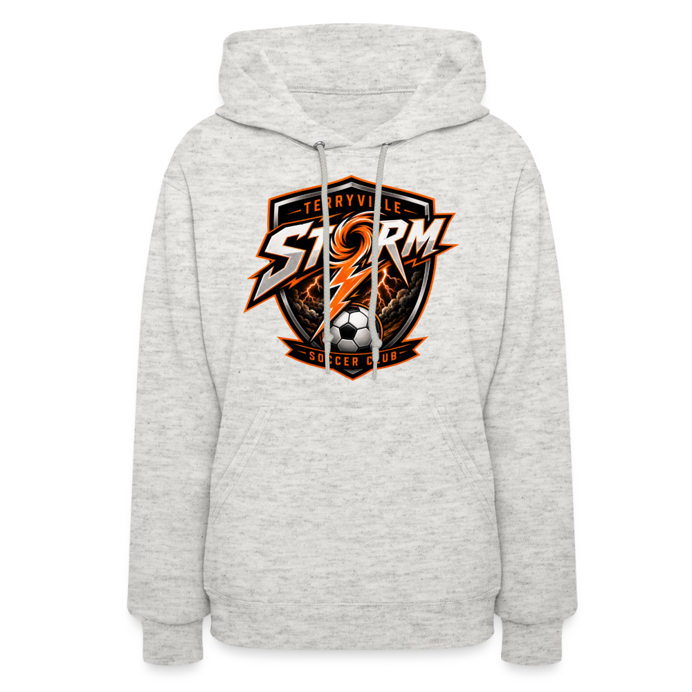 Women's Hoodie - heather oatmeal