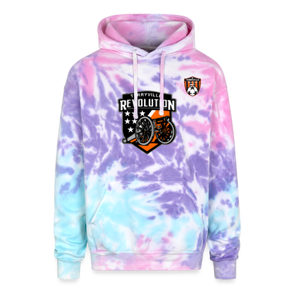 Adult Tie Dye Hoodie - cotton candy