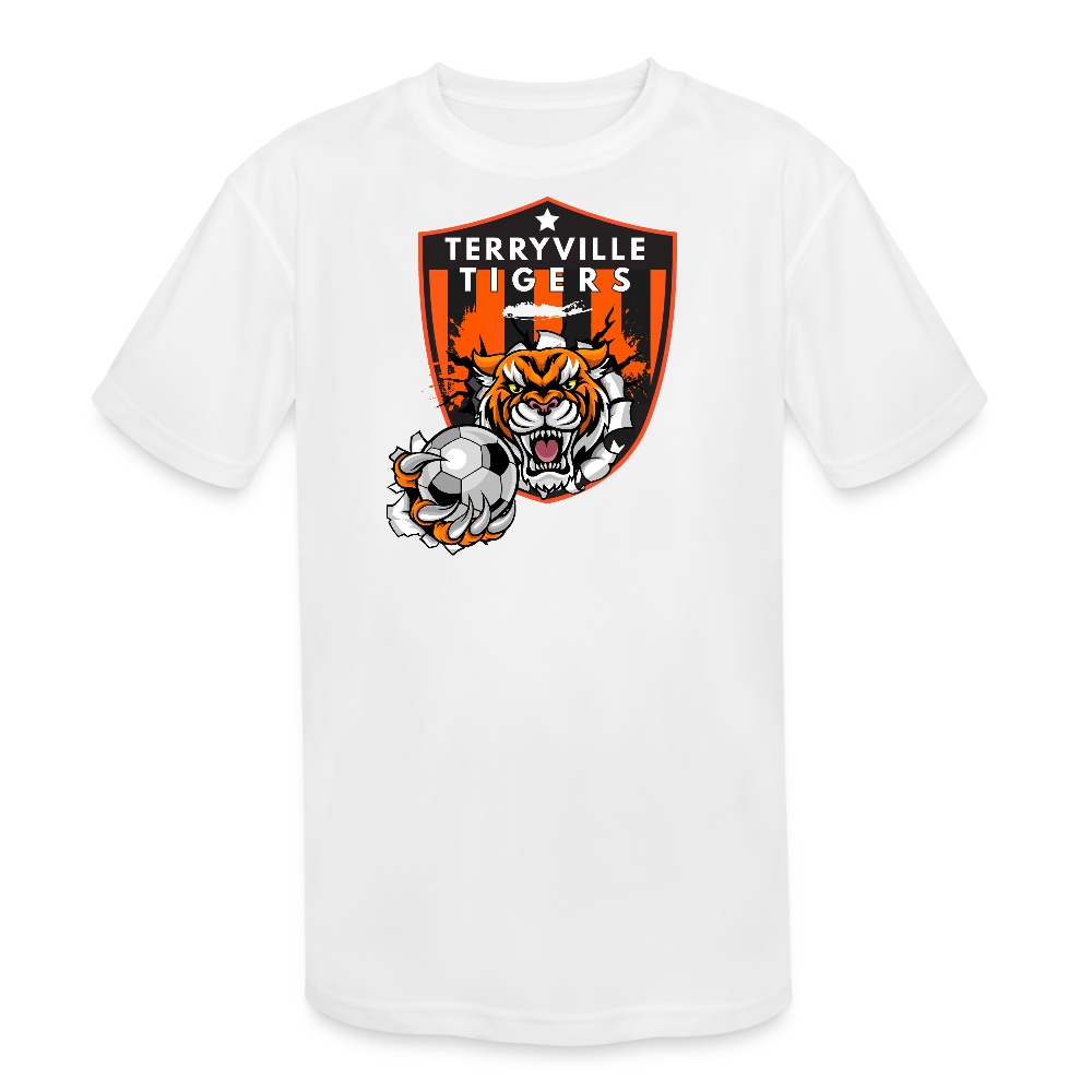 Kids' Moisture Wicking Performance T-Shirt - white