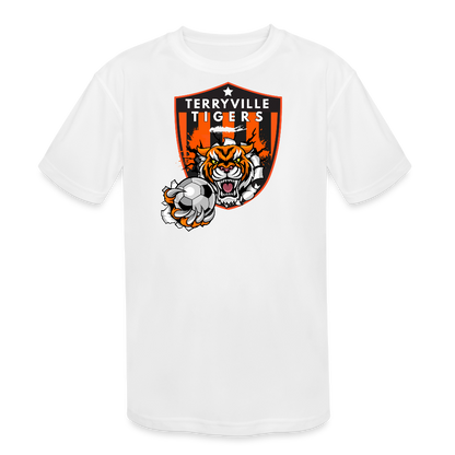 Kids' Moisture Wicking Performance T-Shirt - white