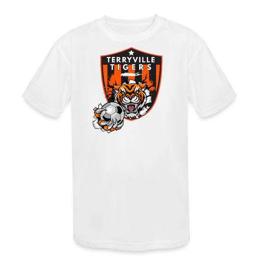 Kids' Moisture Wicking Performance T-Shirt - white