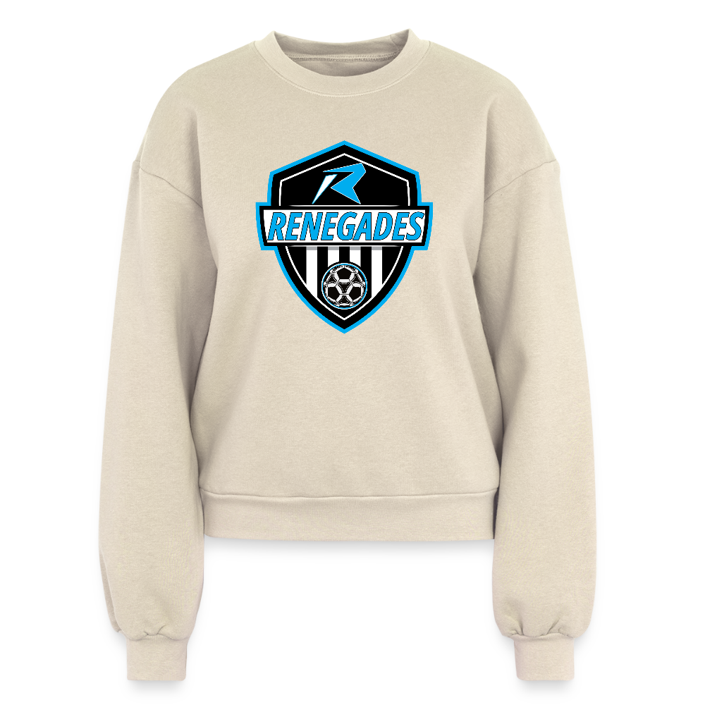 Women's Fleece Crewneck Sweatshirt - natural