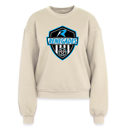 Women's Fleece Crewneck Sweatshirt - natural