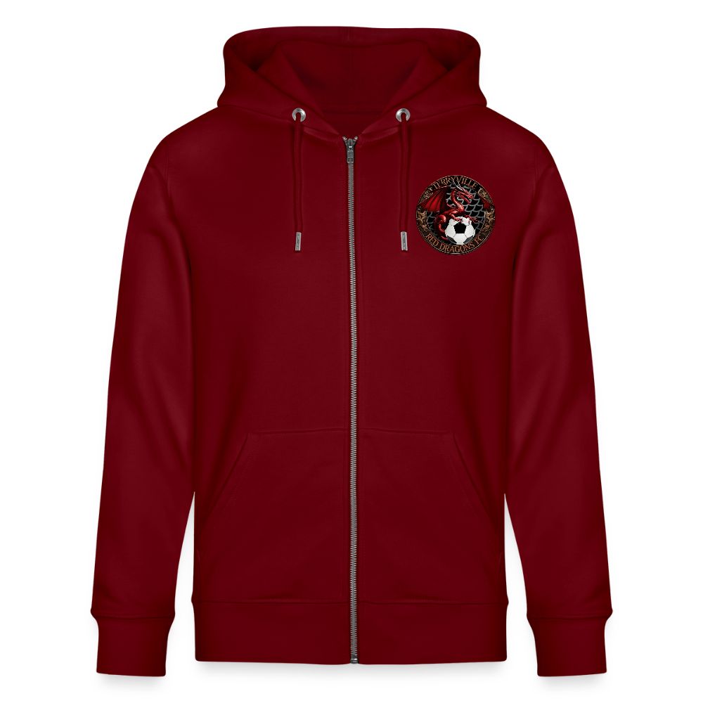 Stanley/Stella Cultivator Organic Zip Hoodie - burgundy