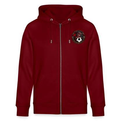 Stanley/Stella Cultivator Organic Zip Hoodie - burgundy