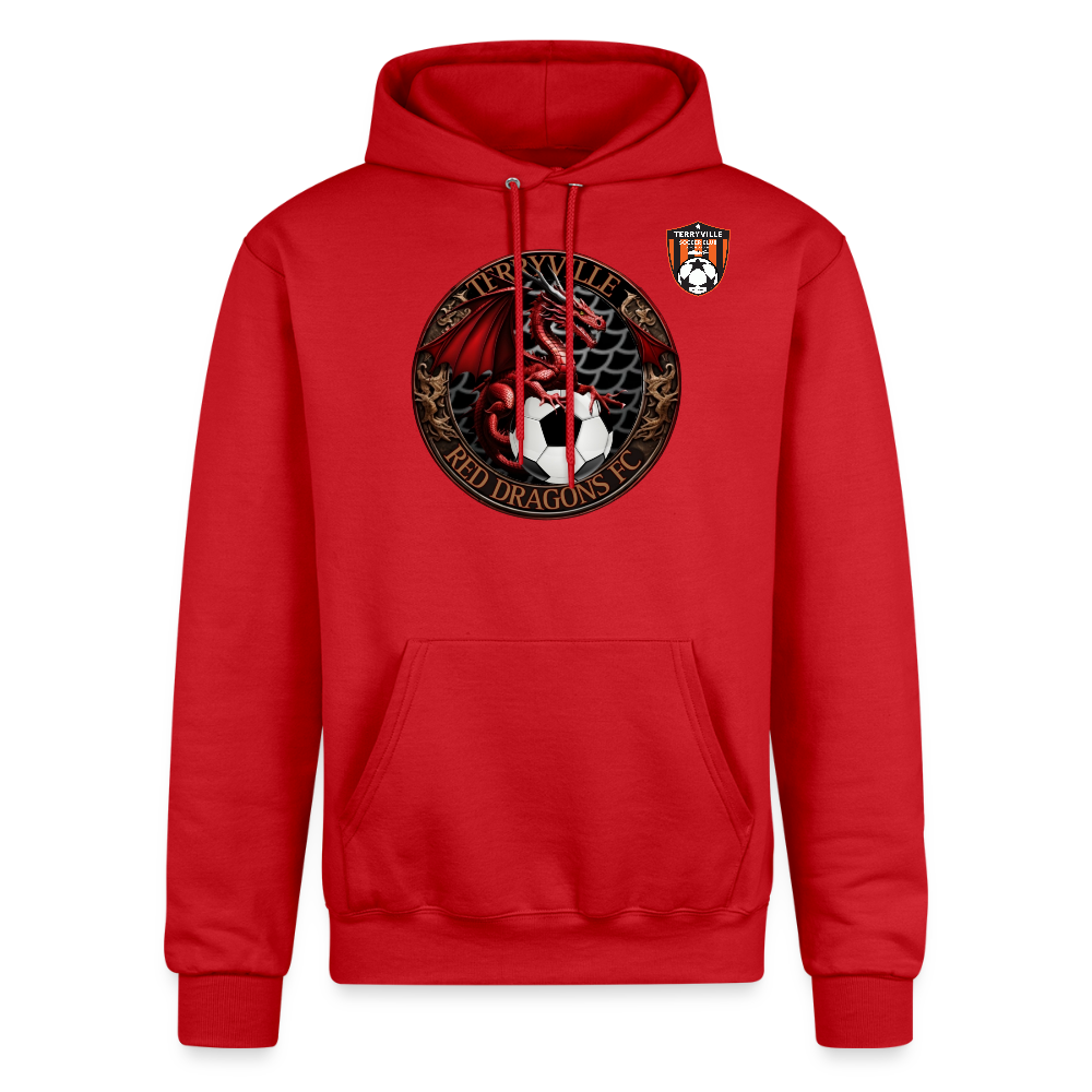 Champion Unisex Powerblend Hoodie - Scarlet