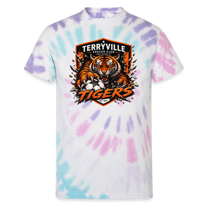 Unisex Tie Dye T-Shirt - Pastel Spiral