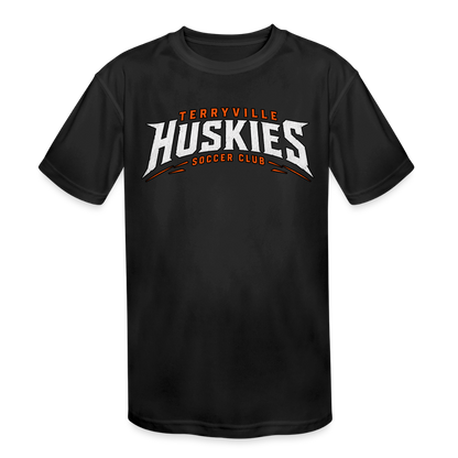 Kids' Moisture Wicking Performance T-Shirt - black