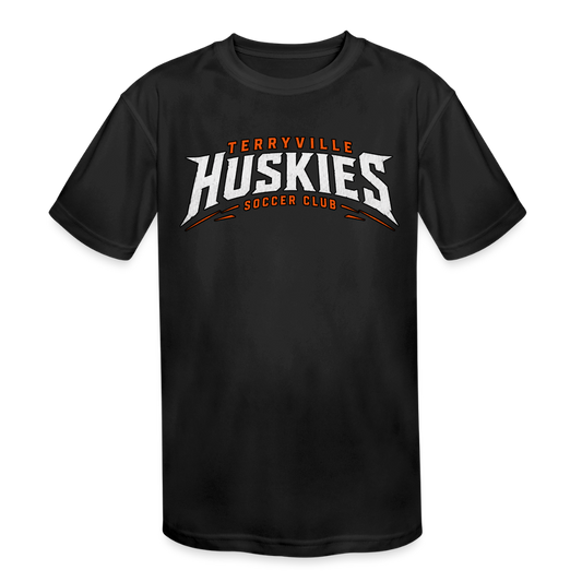 Kids' Moisture Wicking Performance T-Shirt - black