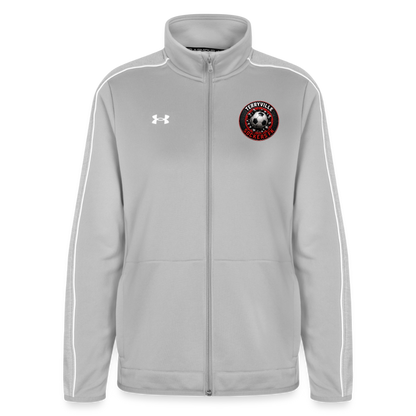 Under Armour Women's Command Full Zip 2.0 - light gray