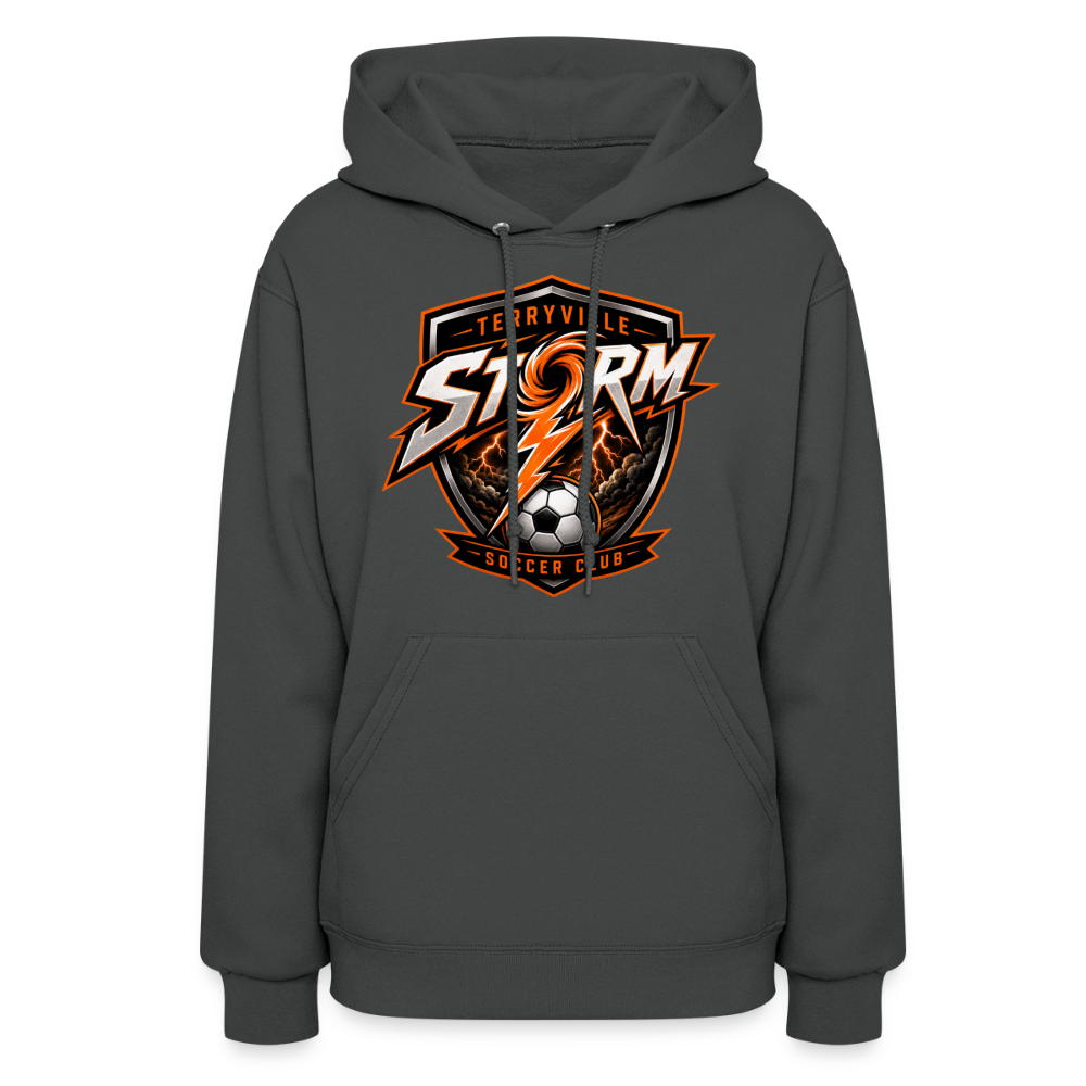 Women's Hoodie - asphalt