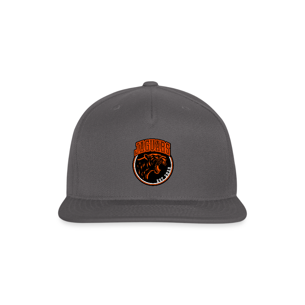 Snapback Baseball Cap - dark grey