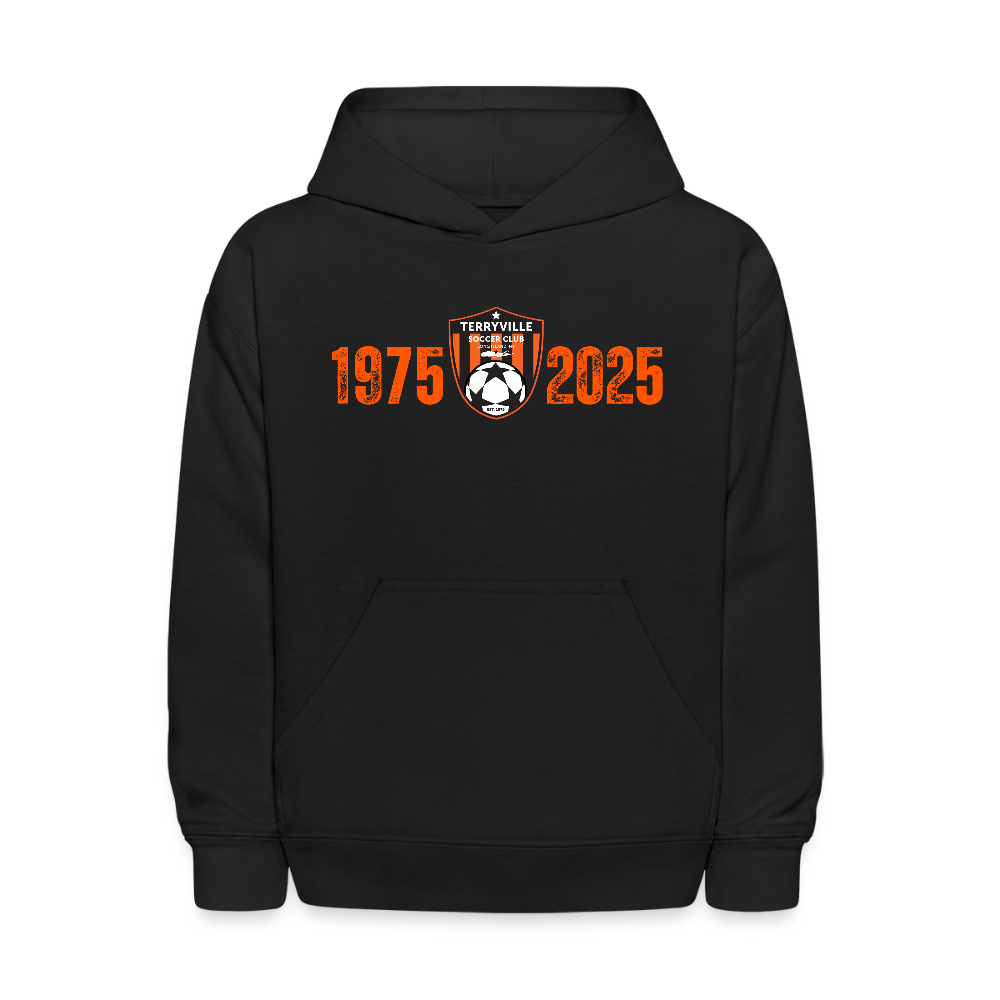 50th Anniversary Kids Hoodie - black