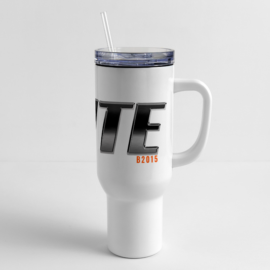 40 oz Travel Tumbler - white