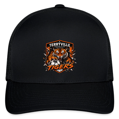 Flexfit Fitted Baseball Cap - black