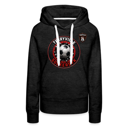 Women’s Premium Hoodie - charcoal grey