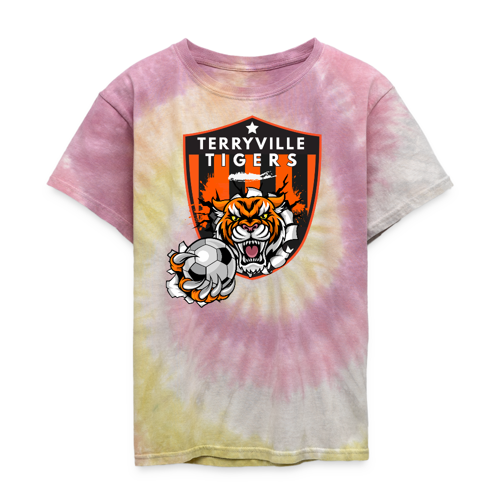 Kid's Tie Dye T-Shirt - Desert Rose