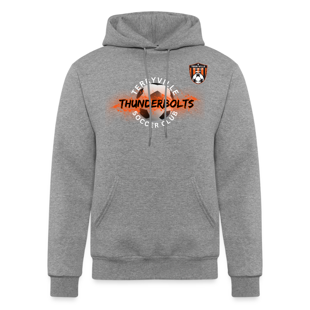 Champion Unisex Powerblend Hoodie - heather gray