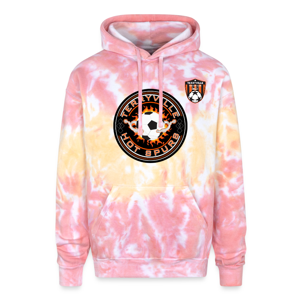 Adult Tie Dye Hoodie - funnel cake