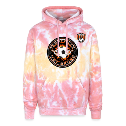 Adult Tie Dye Hoodie - funnel cake