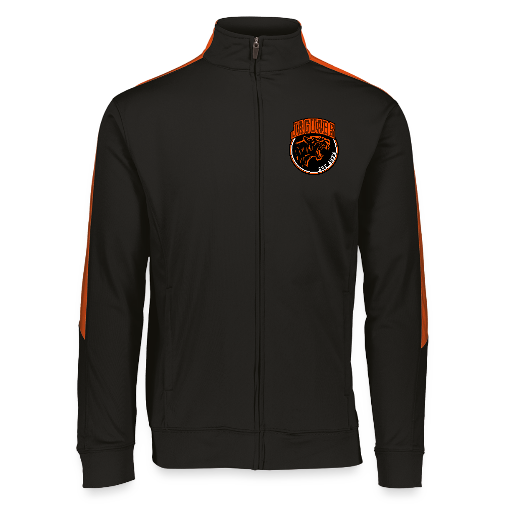 Augusta Sportswear Unisex 2.0 Medalist Jacket - black/orange