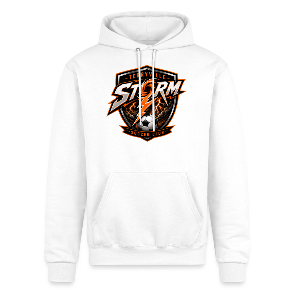Champion Unisex Powerblend Hoodie - white