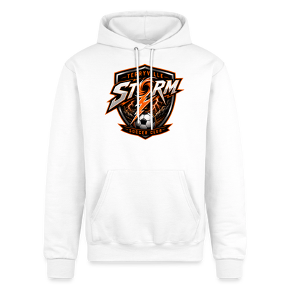 Champion Unisex Powerblend Hoodie - white