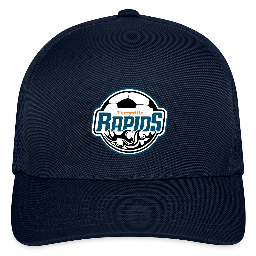 Flexfit Fitted Baseball Cap - navy