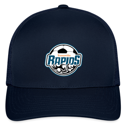 Flexfit Fitted Baseball Cap - navy
