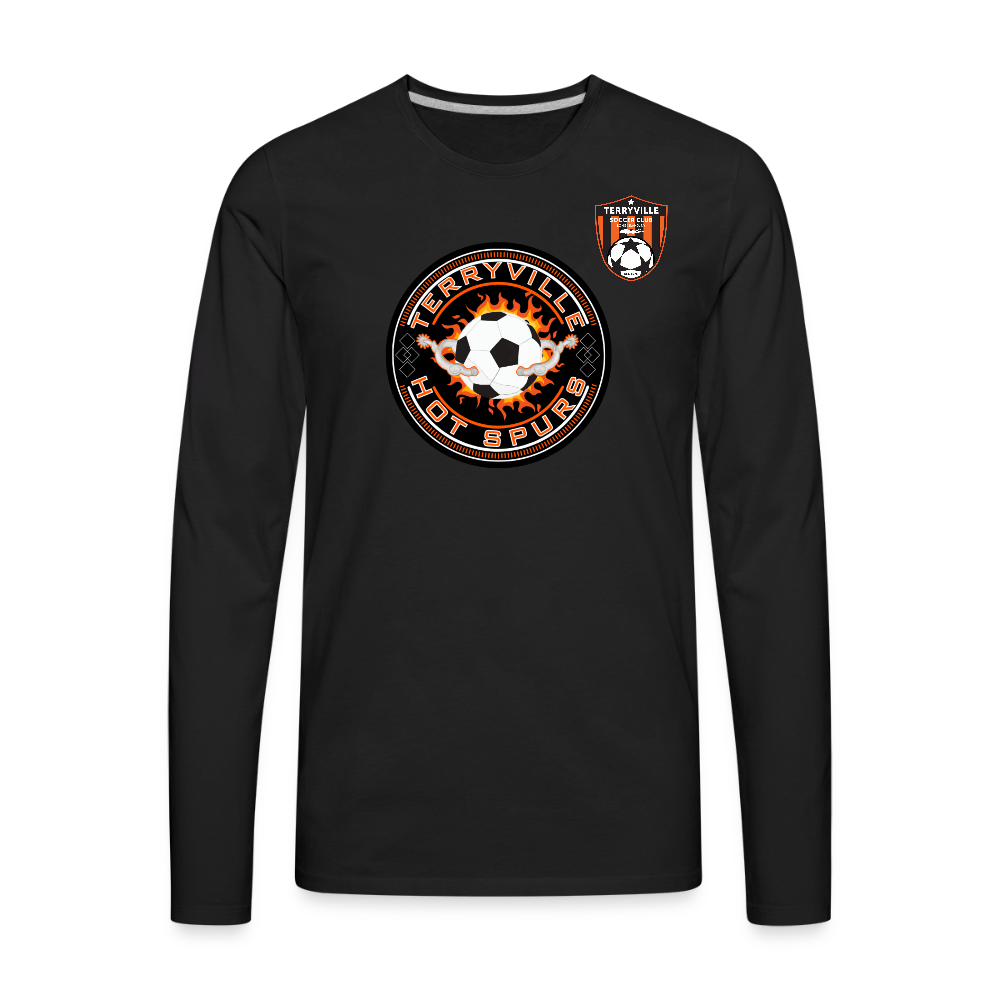 Men's Premium Long Sleeve T-Shirt - black