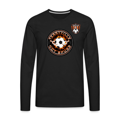 Men's Premium Long Sleeve T-Shirt - black