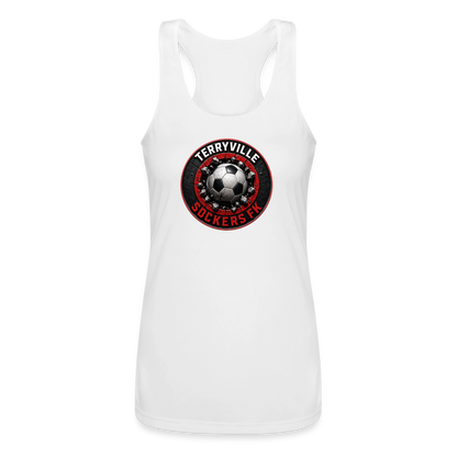 Women’s Performance Racerback Tank Top - white