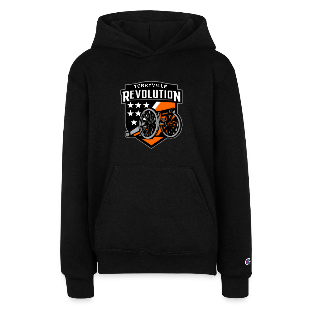 Champion Youth Hoodie - black