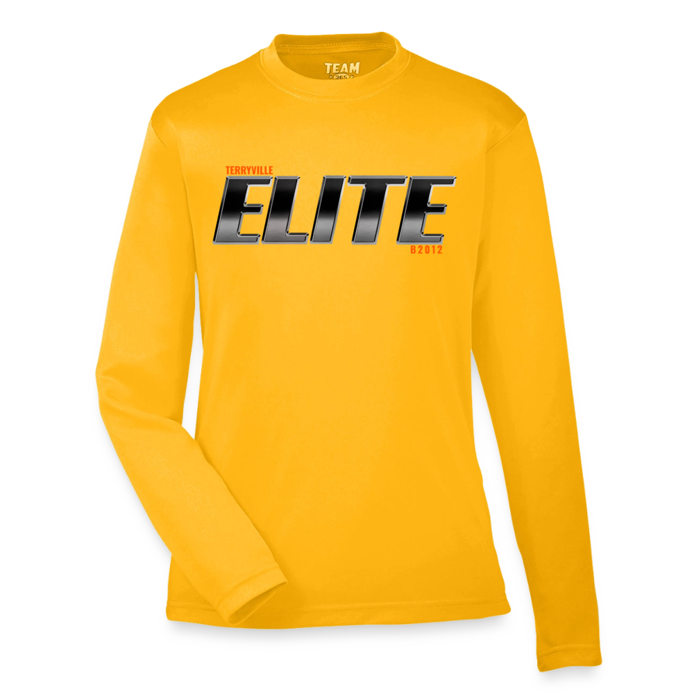 Youth Zone Performance Long-Sleeve T-Shirt - gold