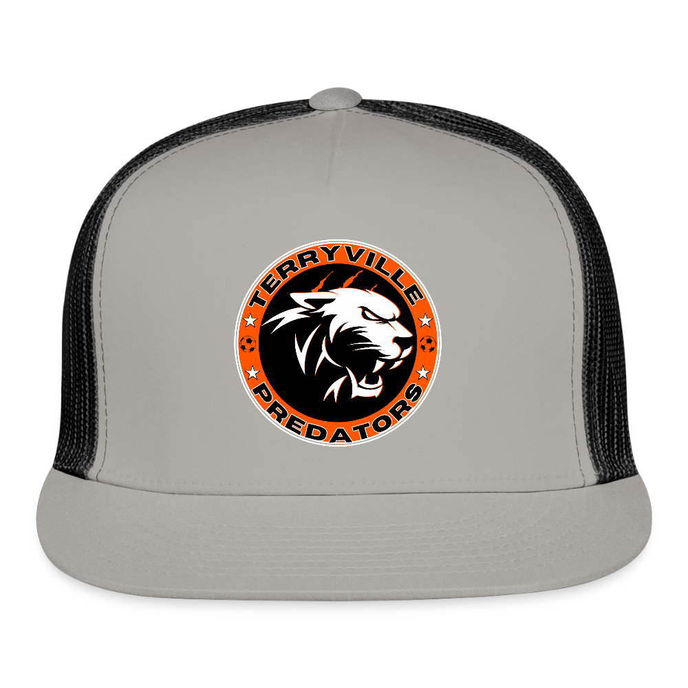 Trucker Hat - gray/black