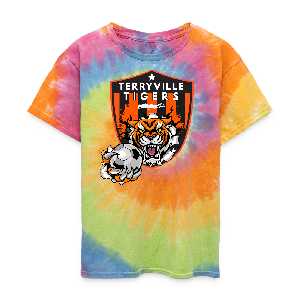 Kid's Tie Dye T-Shirt - rainbow