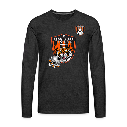 Men's Premium Long Sleeve T-Shirt - charcoal grey