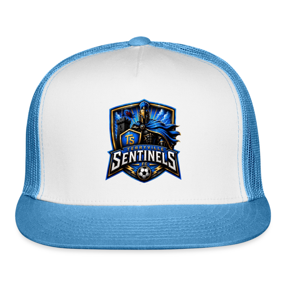Trucker Hat - white/blue