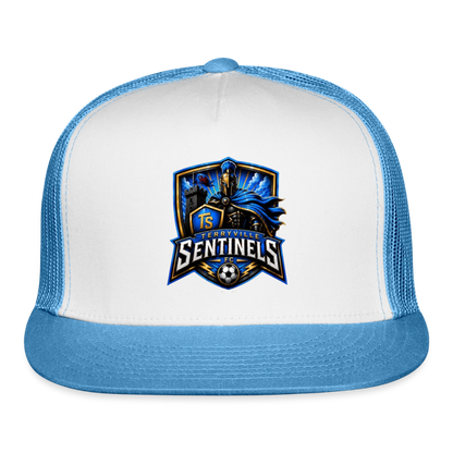 Trucker Hat - white/blue