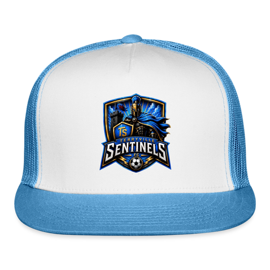 Trucker Hat - white/blue