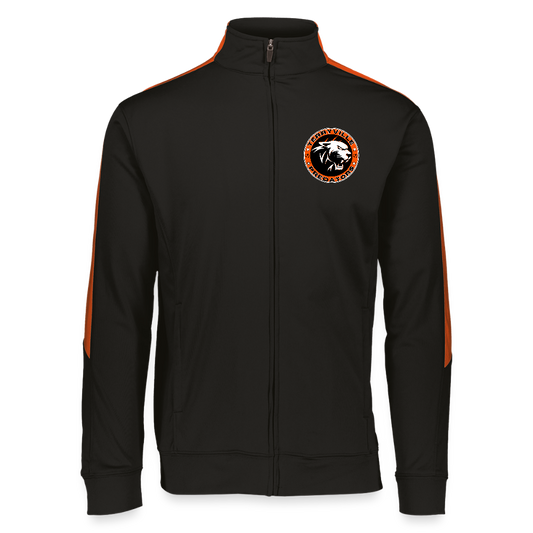Augusta Sportswear Unisex 2.0 Medalist Jacket - black/orange